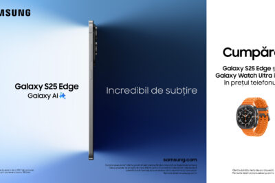 Samsung lansează Galaxy S25 Edge în România, stabilind un nou standard pentru smartphone-urile premium