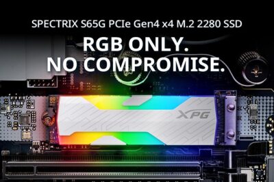 XPG lansează SSD-ul RGB Gen4 lider în industrie – SPECTRIX S65G