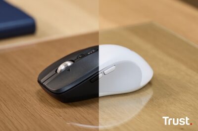 Trust lansează mouse-ul wireless Ferro Hyperscroll Multi-Device – scroll metalic și conectare pe trei dispositive