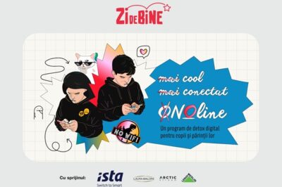 De la ONline la NOline: Primul program de detox digital pentru copii și părinții lor, organizat de Asociația Zi de BINE