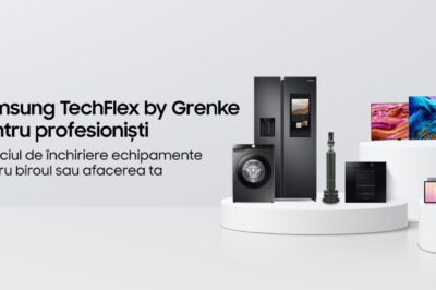 Samsung și Grenke România lansează un nou parteneriat pentru închirierea de echipamente destinate companiilor