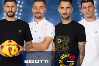 Bigotti celebrează Generația de Suflet printr-o colecție specială dedicată Echipei Naționale de Fotbal a României