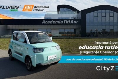 Allview Auto și Academia Titi Aur, împreună pentru educația rutieră și siguranța tinerilor șoferi