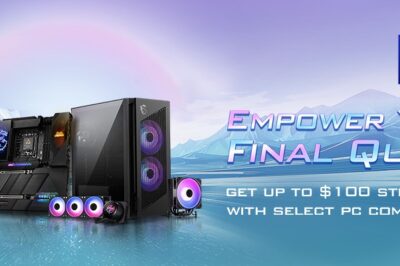Componentele MSI îți oferă puterea necesară pentru misiunea finală cu un cod Steam gratuit!