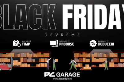 PC Garage anunță Black Friday Devreme și prezintă primele produse cu reduceri