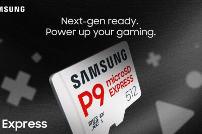 Samsung lansează noul card microSD Express P9 Express pentru jocurile de nouă generație și fluxurile de lucru profesionale﻿